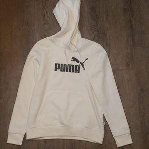 White Puma hoodie